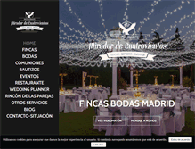 Tablet Screenshot of bodasmadridmirador.es